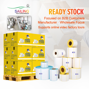 สติกเกอร์สำหรับส่งของทางเรือ ขนาด 7 ซม. x 5.4 ซม. x 110 มม. x 30 มม. x 40 มม. x 20 มม. x 80 มม. x 40 มม. กระดาษฉลากความร้อนสำหรับการจัดส่ง - Product Image 6