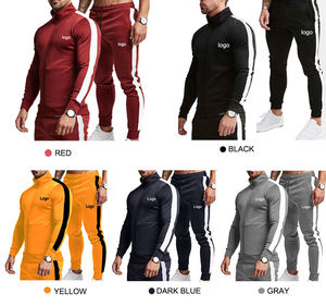 Jogger à capuche vierge avec logo personnalisé ensemble uni nouvelle mode couples vêtements de sport survêtement hommes 2 pièces ensembles de survêtements - Product Image 6