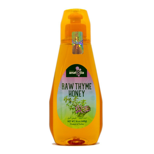 น้ำผึ้งไทม์ดิบอนาโตเลีย 0.40 กก. บรรจุขวดแก้ว น้ำผึ้งกรอง 100% บริสุทธิ์จากธรรมชาติ ไม่มีสารเติมแต่ง ได้รับการรับรองมาตรฐาน ISO เกรดพรีเมียม บริกซ์ - Product Image 4