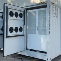 Système de stockage d'énergie solaire hors réseau 281 kWh 100 kW avec micro-réseau, générateur solaire PVDG, batterie au lithium LiFePO4, armoire de stockage industrielle et commerciale