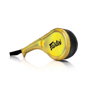 นวมซ้อมหนังแท้ Fairtex คุณภาพสูง แบบมืออาชีพ ปรับแต่งได้ พร้อมสายรัดแบบ Hook & Loop สำหรับผู้ใหญ่ MMA มวยไทย - Product Image 4
