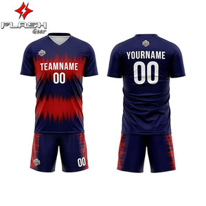 Vente en gros d'uniformes de football personnalisés 160gms maillots de football de nouvelle saison imprimés par sublimation équipes d'entraînement de vêtements de sport personnalisés - Product Image 2