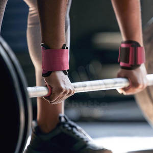 Sangles de poignet en néoprène respirantes antidérapantes de qualité supérieure avec fermeture auto-agrippante pour la musculation et la salle de sport - Product Image 6
