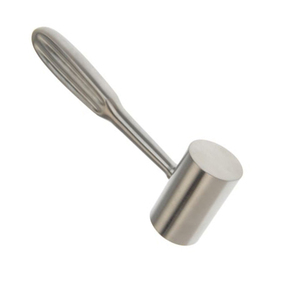 Mazo de hueso de bronce de 7 oz, 7,78 pulgadas de diámetro, mango de acero de 40mm, mazo de hidromiel de acero alemán, martillo de elevación de hueso duro - Product Image 3