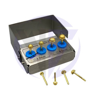 Dental Implant Lateral Sinus Lift Kit <b>Drills</b> Bur for Precise Membrane Work 6.0mm and 8.0mm <b>Diamond</b>-Coated Surgical Sialkot - Product Image 1