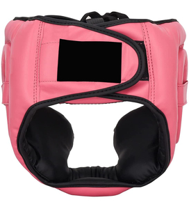 Casque de boxe pour homme à prix raisonnable, en cuir, durable, respirant, réglable, style casque de sécurité, qualité supérieure, anti-rides - Product Image 3