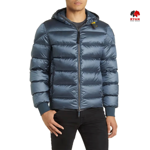 Veste matelassée décontractée pour homme Ryan Pro Gear avec fermeture éclair, capuche, logo personnalisé, unie, imperméable - Product Image 2