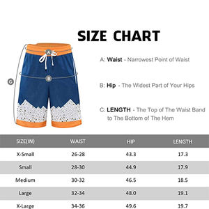 Short de basket-ball multicolore, confortable, durable, décontracté, short d'été avec logo personnalisé - Product Image 6