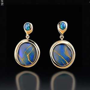 Pendientes de joyería fina estilo Plata de Ley 925 pendientes de gota de moda regalo de fiesta Unisex - Product Image 5