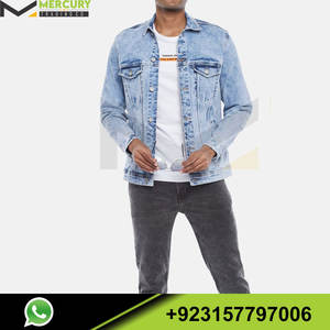 Nouvelle veste en jean de rue pour homme, veste en jean décontractée pour homme - Product Image 4