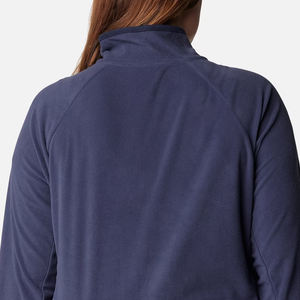 <b>Quarter</b> <b>Zip</b> Collar Cheap Rate With Stand Collar Design <b>Women</b> Sweatshirt Fleece Fabric With Custom Logo Printing For Bulk Orders - Product Image 5