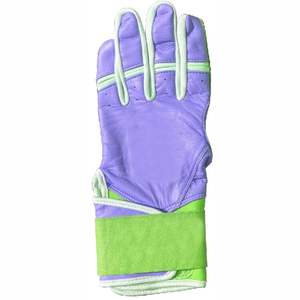 Vente flash - Gants de frappe de baseball professionnels pour adultes, logo personnalisé, paume en cuir véritable, écologiques, durables, entraînement, XXL - Product Image 2