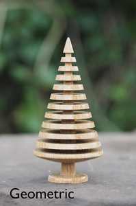 Deck the Halls Acentos populares del árbol de Navidad y creaciones de árboles de madera con color y tamaño personalizados para la decoración del hogar - Product Image 4