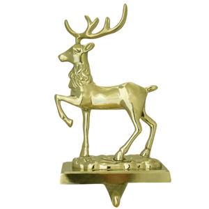 Chaussettes en feutre porte-bas en métal créatif bonhomme de neige classique flocon de neige renne et arbre de noël conception supports de cheminée pour noël - Product Image 6