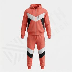 Survêtement pour homme, sur mesure, de qualité, confortable, respirant, stock, vêtements de sport, de gym, de fitness, de course à pied, d'entraînement, couleur personnalisée - Product Image 1