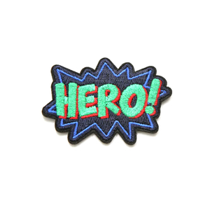 100% High Quality Custom Logo Embroidered Patch for Clothes Iron on Embroidered Patch for Clothing - Product Image 5