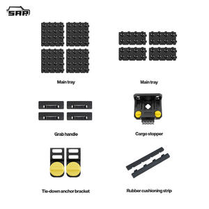 Organizador de Caja de Carga Resistente para Pickup, Soporte de Anclaje para Bandeja Principal, Sistema <span class=keywords><strong>Modular</strong></span> de Gestión de Carga para Byd <span class=keywords><strong>Shark</strong></span> 6 - Product Image 3