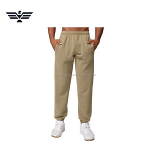 Pantalones Deportivos de Entrenamiento para Hombre, Premium, Ligeros, Mezcla de Poliéster/Algodón, Transpirables, Cintura Media Elástica, Estilo Deportivo - Product Image 4