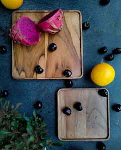 Plateaux en bois rectangulaires de qualité supérieure 100% - Product Image 4