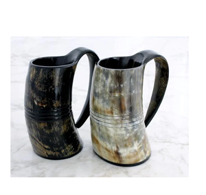 Mug en corne de buffle 100% naturel, personnalisation, qualité supérieure, mug en corne de buffle fait à la main, cadeau de mariage, mugs décoratifs - Product Image 2