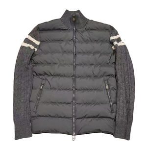 แจ็กเก็ตขนเป็ดแบบหนาสำหรับผู้ชายเสื้อแจ็กเก็ตขนเป็ดแบบหนาสำหรับใส่กลางแจ้งสีดำ - Product Image 6