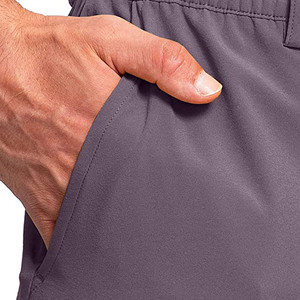 Logo personnalisé poches en coton taille élastique coupe sèche 5 pouces respirant Jogging entraînement entraînement noir Gym Shorts de sport pour hommes - Product Image 2