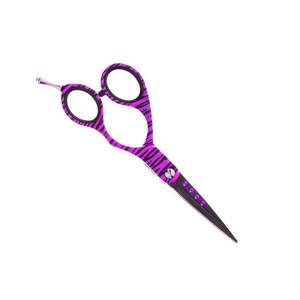 Ciseaux de coupe de cheveux de repose-doigt réglables professionnels ciseaux de coiffeur de beauté avec lame tranchante revêtue de papier pour la coiffure - Product Image 5