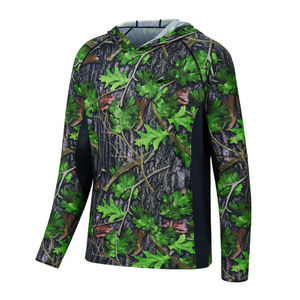 Top Trending Men's Fishing Hoodie Wholesale Supplier New Design <b>Sun</b> Protection Breathable Quick Dry Long Sleeve Fishing Hoodie - Product Image 4