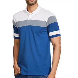 Chemises personnalisées imprimées de haute qualité pour l'été – Vêtements pour hommes à manches courtes avec poche, anti-plis, en polyester/coton - Product Image 1