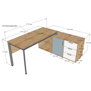 Table de réunion de direction ovale de luxe 170x150 cm, design contemporain et classique, pour usage domestique - HBOV021 - Product Image 5