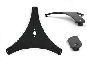 Support pour sabots avec hauteur réglable, support pour sabots de maréchal-ferrant, support pour sabots de cheval, noir - Product Image 5