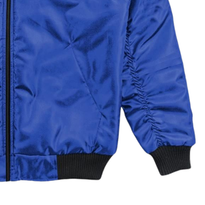 Veste en satin pour femmes Zeta Phi Beta, vêtements grecs, ZPB bleu et blanc, broderie de bouclier de 1920, vêtements de sport de qualité supérieure - Product Image 6