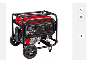 Générateur portable à gaz ORIGINAL de 6500 watts avec technologie CO SECURE, conforme aux normes de 49 États - Product Image 1