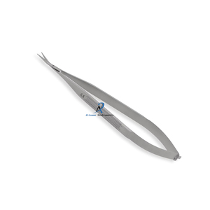Potts-Scissors 25 <b>Angled</b> Sharp Fine Blades Surgical Dissecting <b>Tool</b> with Flat Handle Precise Cardiovascular Surgery - Product Image 1