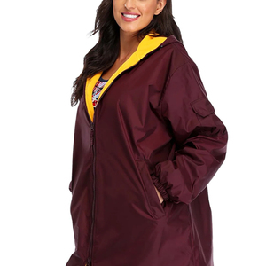 Parka de Natación Unisex de Alta Calidad para Jóvenes, con Capucha Larga, Forro de Algodón, Transpirable - Product Image 6