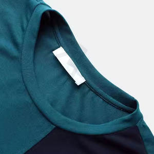 Premium de haute qualité personnalisé Logo impression hommes surdimensionné long solide à manches courtes T-Shirts 100% coton biologique - Product Image 5