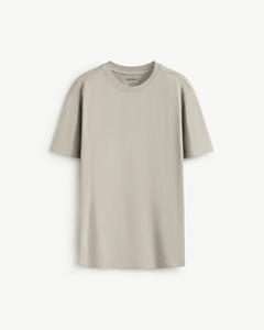 Camiseta de manga corta para hombre Regular Fit 100% algodón tejido de punto transpirable Formal ropa de todos los días-Rutina Vietnam - Product Image 6