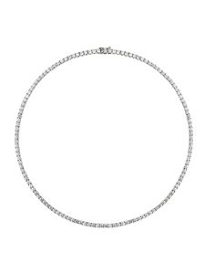 Collier KATE RIVIERE 14K avec diamants de laboratoire de 3 mm Dorse - Product Image 1