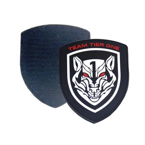 Parches de logotipo de forma de flor de alta calidad con etiqueta de goma de PVC en relieve personalizado para ropa sombreros y bolsos directo de fábrica - Product Image 5