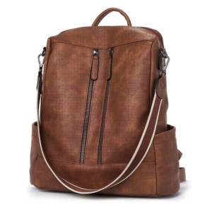 Sac d'école/collège personnalisé fait à la main en cuir PU fabriqué en usine à bas prix en gros pour hommes/femmes pour l'extérieur - Product Image 1