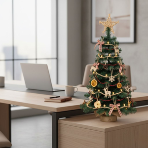 Albero di Natale in PVC Timmy da 90 cm per Spazi Ristretti - Product Image 5