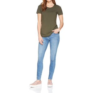 Ropa Nuevo estilo Camisetas de mujer en stock Camisetas de manga corta de moda de mujer de alta calidad - Product Image 2