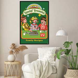 Póster de pared de Steven Rhodes: Hacemos brownies especiales - Product Image 5