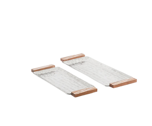Plateau d'incrustation en os rose avec couvercle transparent idéal pour offrir des chocolats et améliorer la présentation de table - Product Image 2