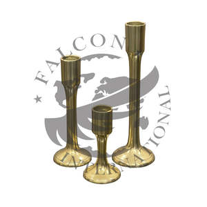 Candelabro de Metal hecho a mano de calidad Superior, soporte de tamaño personalizado, Juego de 2 para boda o Navidad, Material de hierro - Product Image 5