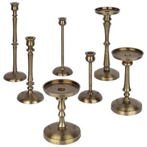 Ensemble de 3 bougeoirs Tapper de qualité exclusive Couleur noire Design attrayant Bougeoir artisanal Décor de restaurant - Product Image 6