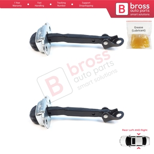 BDP1676-1 2X Conjunto de Freno y Limitador de Puerta Trasera para L200 Triton 4 KA KB 2004-2018 Pajero Sport 2 KH KG 5732A043 - Product Image 2