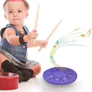 Tambour à langue en acier violet pour enfants, instrument à percussion à 6 notes, jouet musical amusant pour enfants et débutants disponibles en gros - Product Image 1