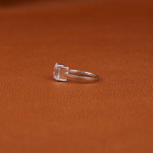 Anillo de diamante de corte radiante ovalado de dos piedras de lujo, Diamante cultivado en laboratorio personalizado, regalo de joyería fina de oro sólido de 14K para mujer, nuevo aspecto - Product Image 2