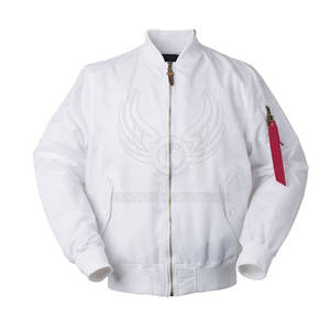 Chaqueta Bomber de moda para hombre Color personalizado y diseño funcional adecuado para ropa de calle Moda y aventuras de fin de semana - Product Image 1
